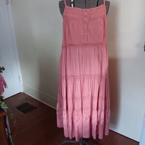 April Cornell Peach Sundress